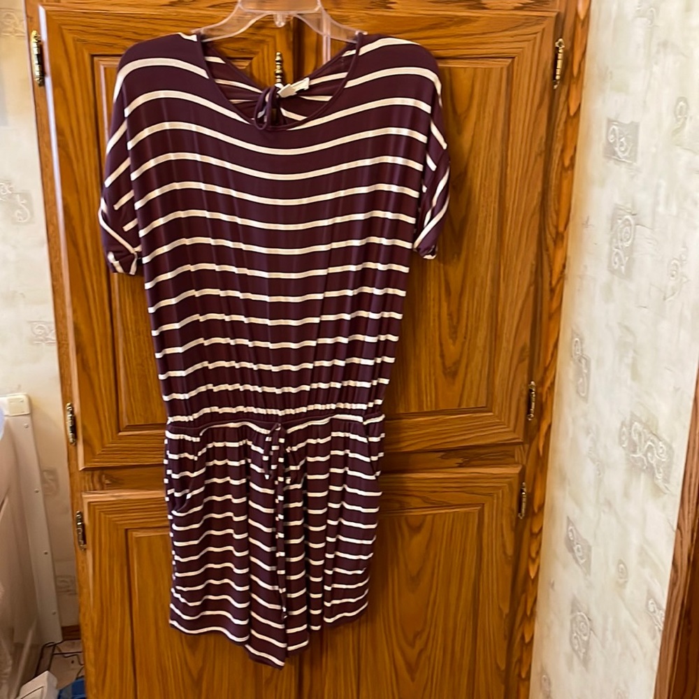 Plum romper